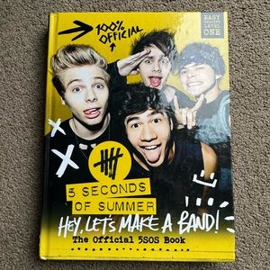 5 Seconds Of Summer Official Book - Hey, Let’s Make A Band!